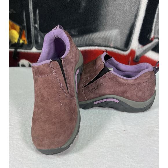 Merrell Other - Merrell Jungle Moc Sneakers Youth‎ Girls Size 3 Huckleberry Purple Shoes Slip On
